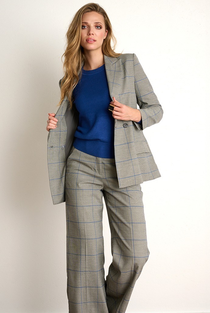 BLAZER Z606 _ KNIT Z842 _ PANTS Z605