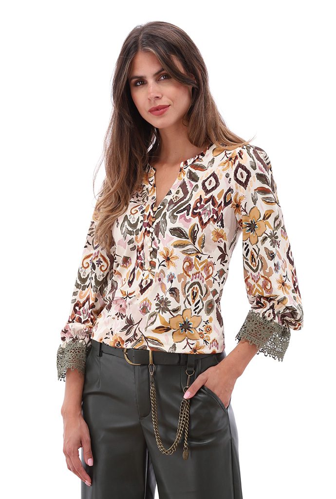 BLOUSE B115 O004 PANTS B7514 CLIMBING IVY CARDIGAN B819 LATTE_11