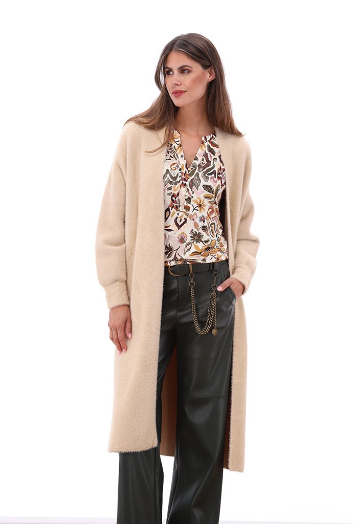 BLOUSE B115 O004 PANTS B7514 CLIMBING IVY CARDIGAN B819 LATTE_28