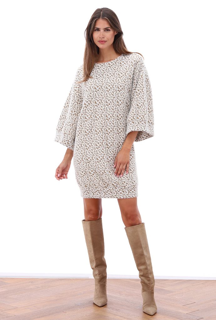 DRESS B493 CLAY