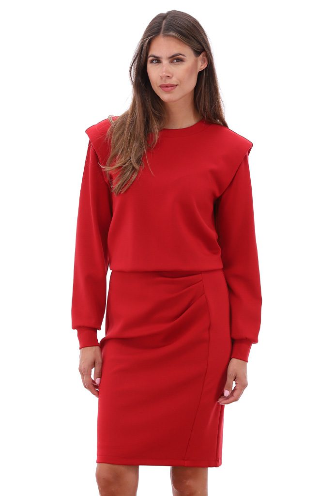 DRESS B633 RED DAHLIA.2