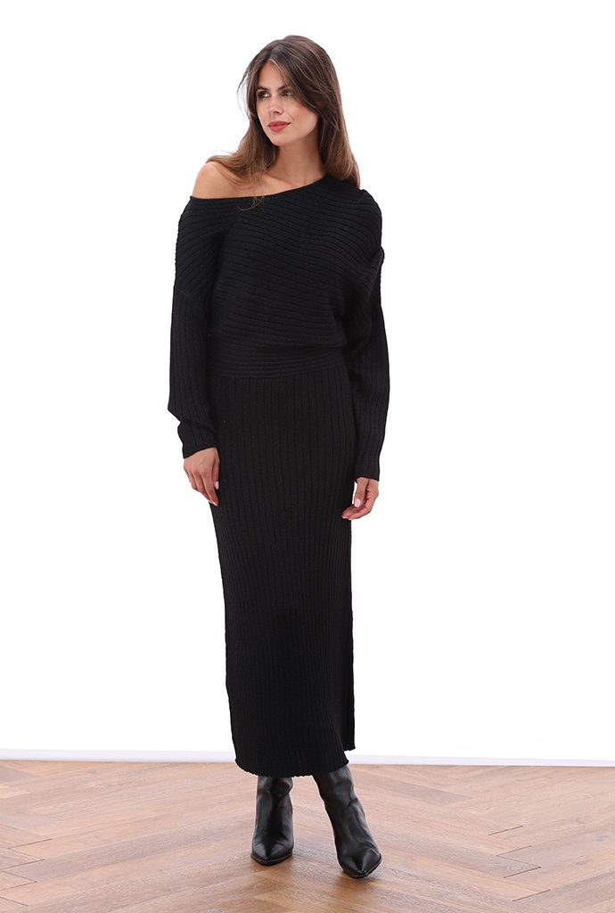 DRESS B867 BLACK_7