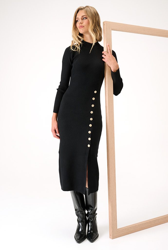 DRESS B870 BLACK