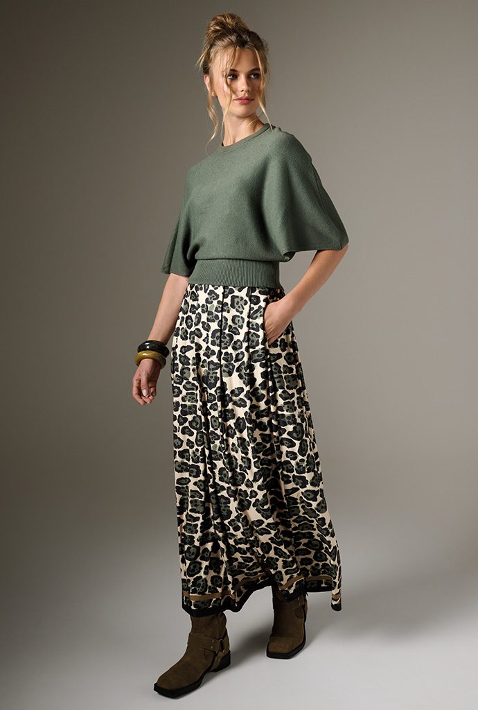 KNIT B857 THYME SKIRT B113 P014