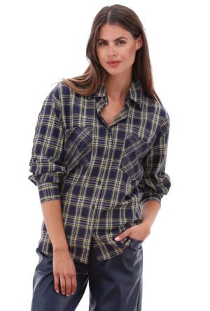 SHIRT B791 YELLOW PANTS BLUE NIGHTS