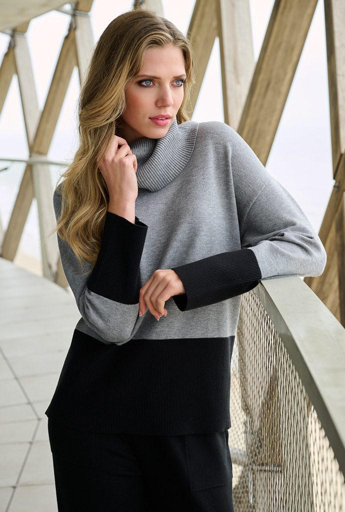 KNIT B806 GREY MELANGE.1